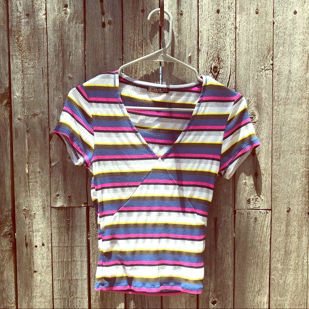 stripped shirt